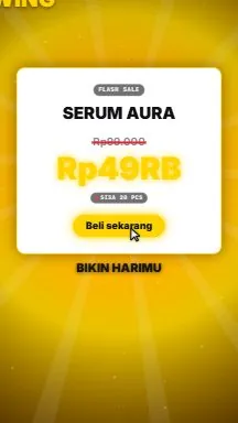 Pratinjau gaya Promo Meledak